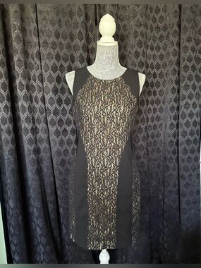black lace pencil dress Ivanka Trump